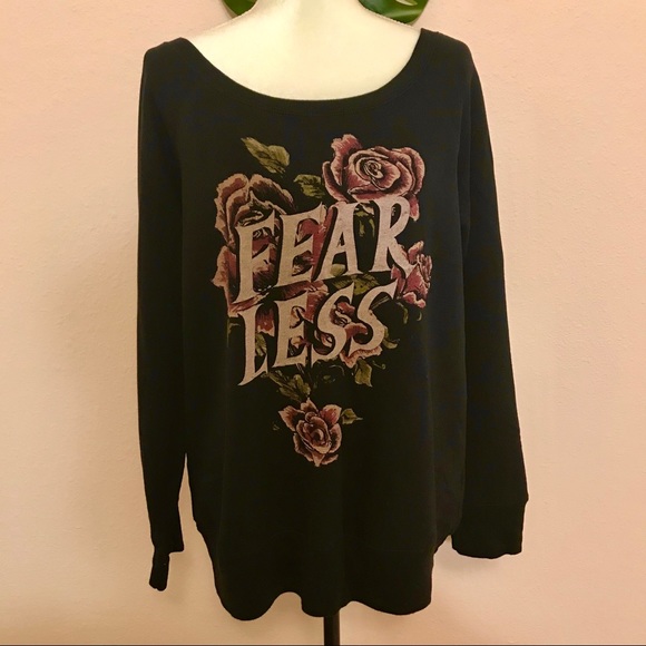 Sevenly Rose “Fearless” Sweatshirt XXL